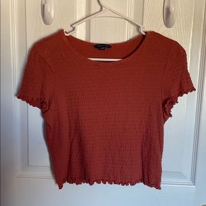 Smocked Crop Top